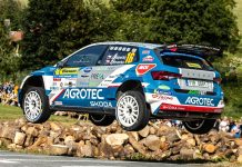Ο Kopecký γράφει ιστορία με 12η νίκη στο Barum Czech Rally Zlín