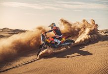 Dakar 2026 – Μοτοσυκλέτες: Ο Sanders βάζει στόχο το double