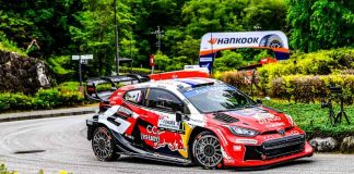 Ο Ogier ταχύτερος στο shakedown του FORUM8 Rally Japan με τριπλή κυριαρχία της Toyota