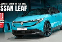 Το νέο Nissan LEAF ανακηρύχθηκε Αυτοκίνητο της Χρονιάς από το Auto Express